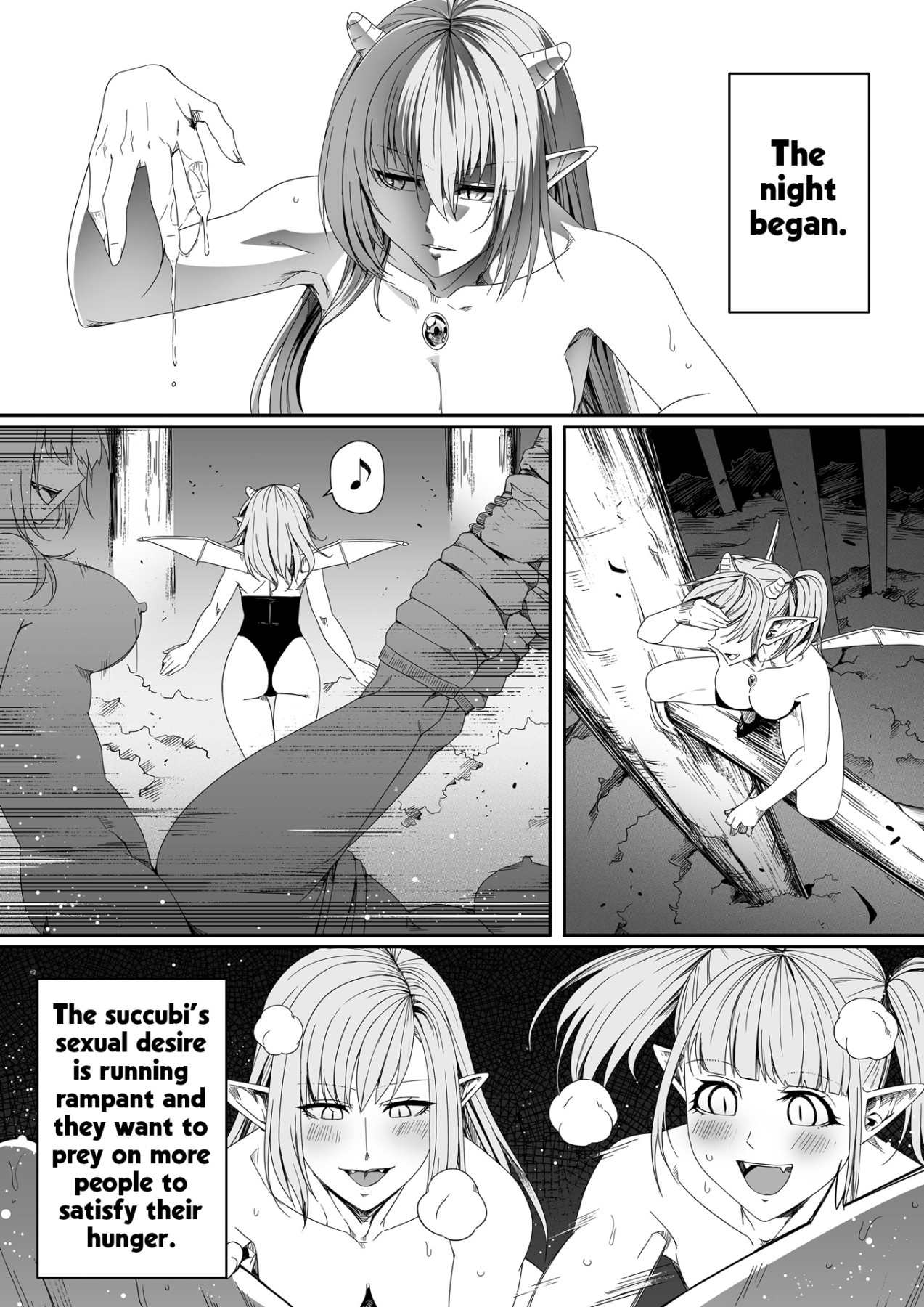 Hentai Manga Comic-A Powerful Succubus That Just Wants To Satisfy Your Sexual Desire 4-Read-111